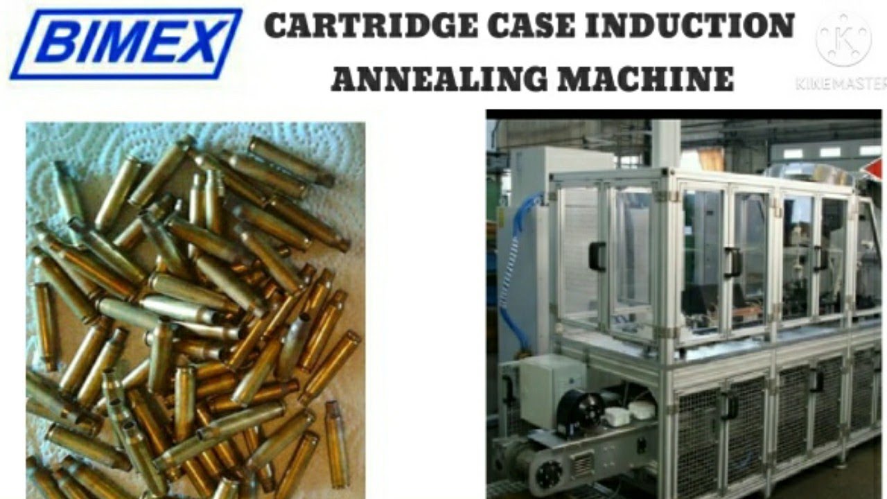 Cartridge Case Mouth (Tip) Induction Annealing Machine - 200 Parts/Min | Ammunition Machinery