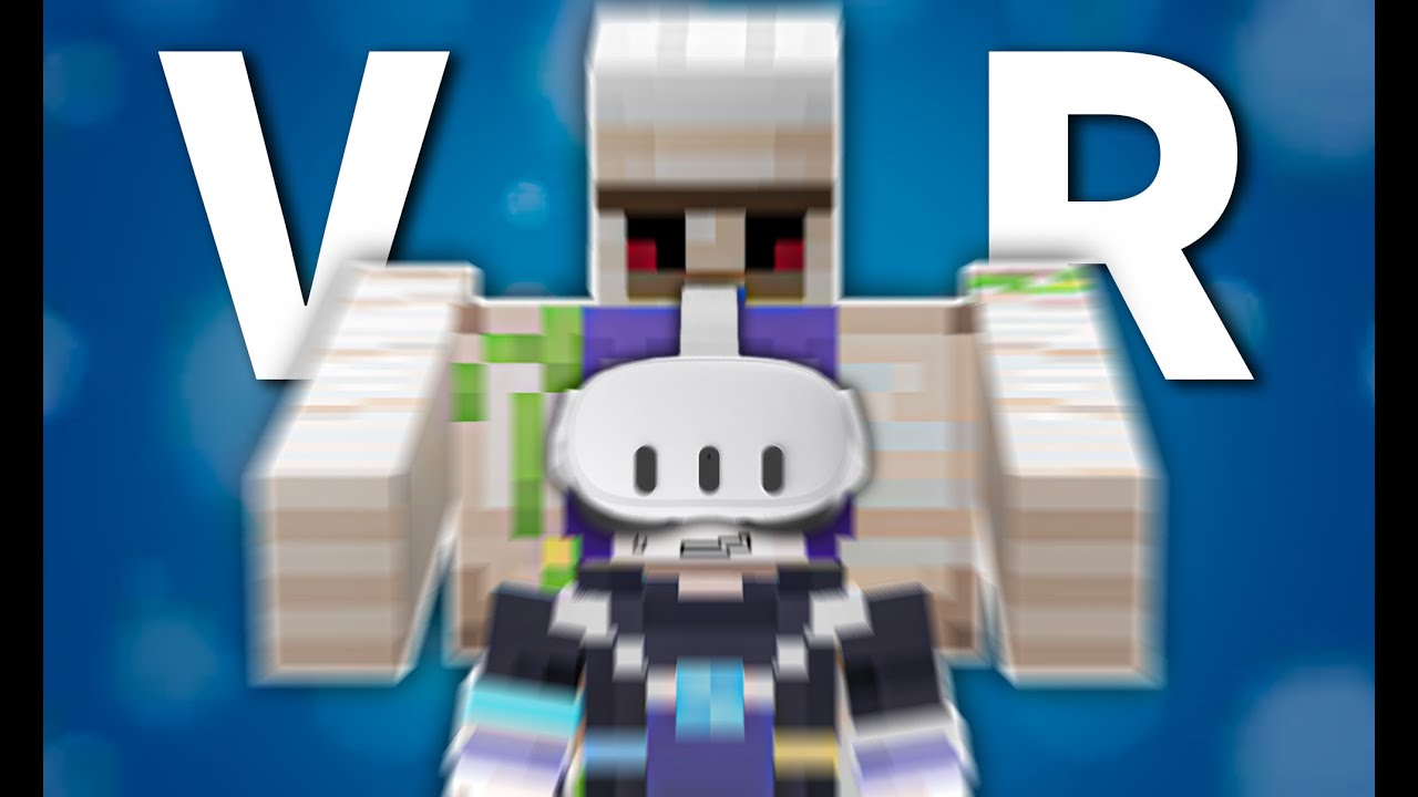 VR麥塊的沉浸感疑似有點太强了💀