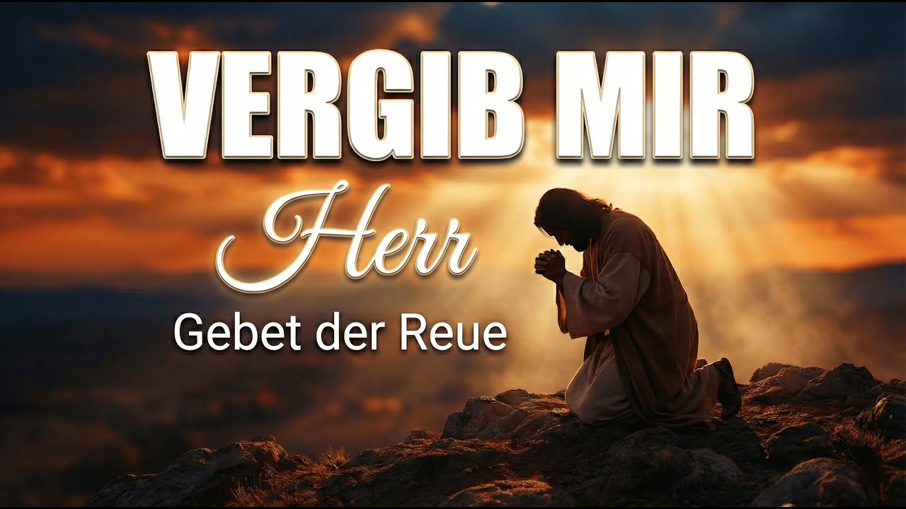 Vergib Mir, Herr – Gebet der Reue | Christliche Musik zur Buße und Vergebung