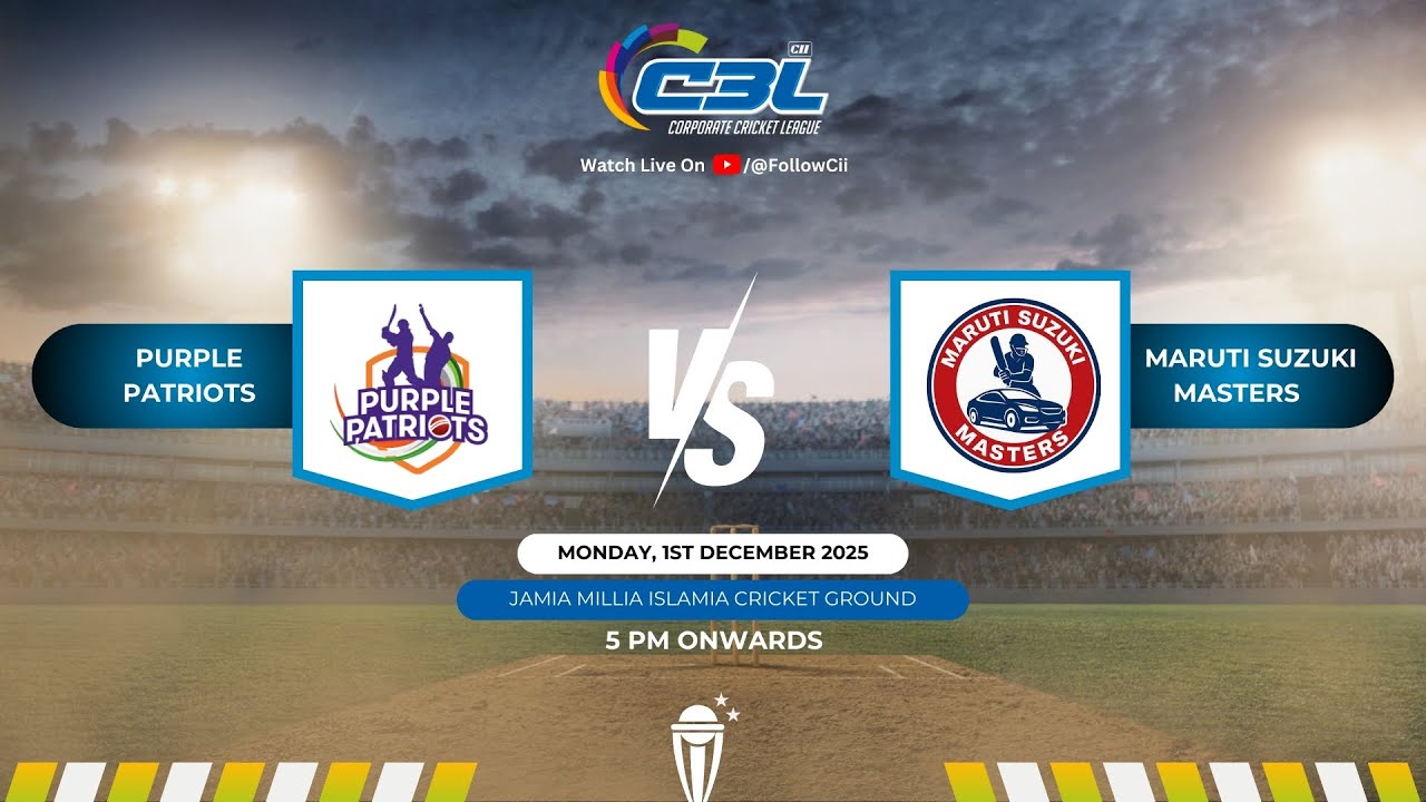 Match 10: Grant Thornton Bharat vs Maruti Suzuki India Ltd