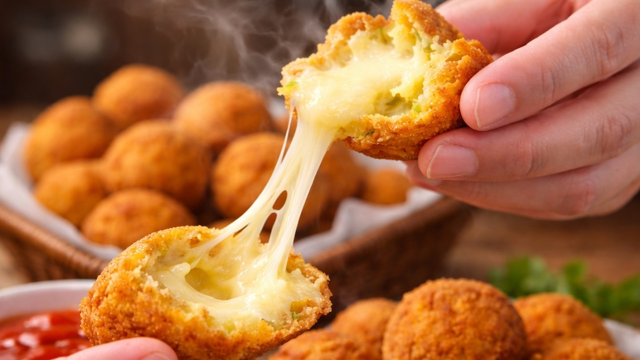 Üppige Kartoffel-Donuts mit Hefe in 10 Minuten! Außen knusprig und innen weich!