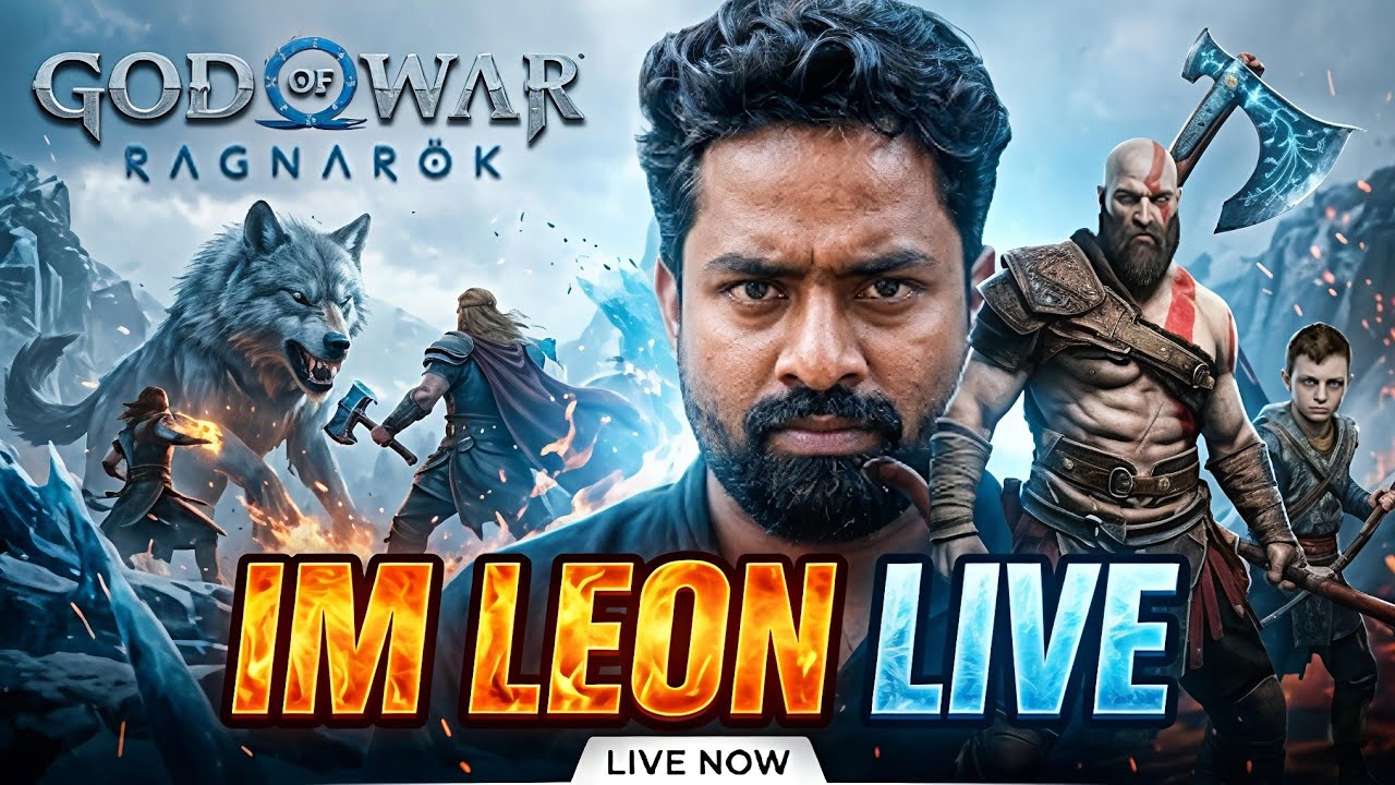 KRATOS IS BACK! 🪓 God of War Ragnarok LIVE (Hindi) | IM LEONS LIVE 