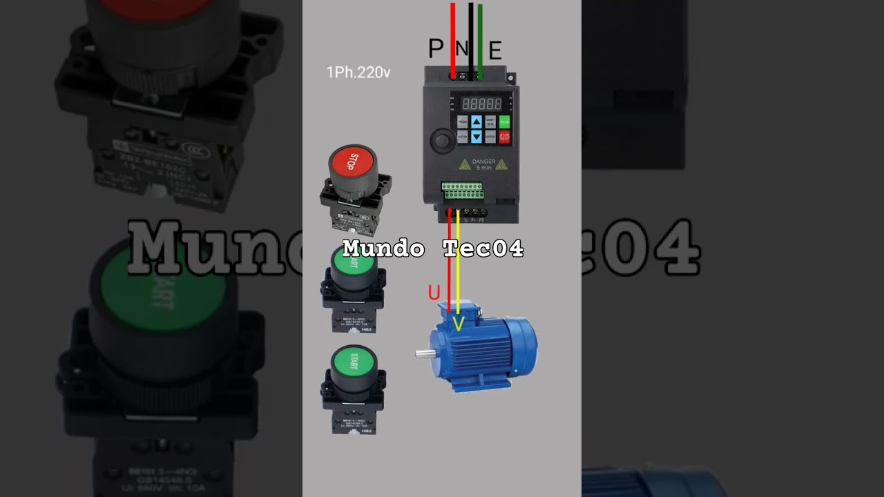 variador de velocidad entrada monofásica salida trifásica