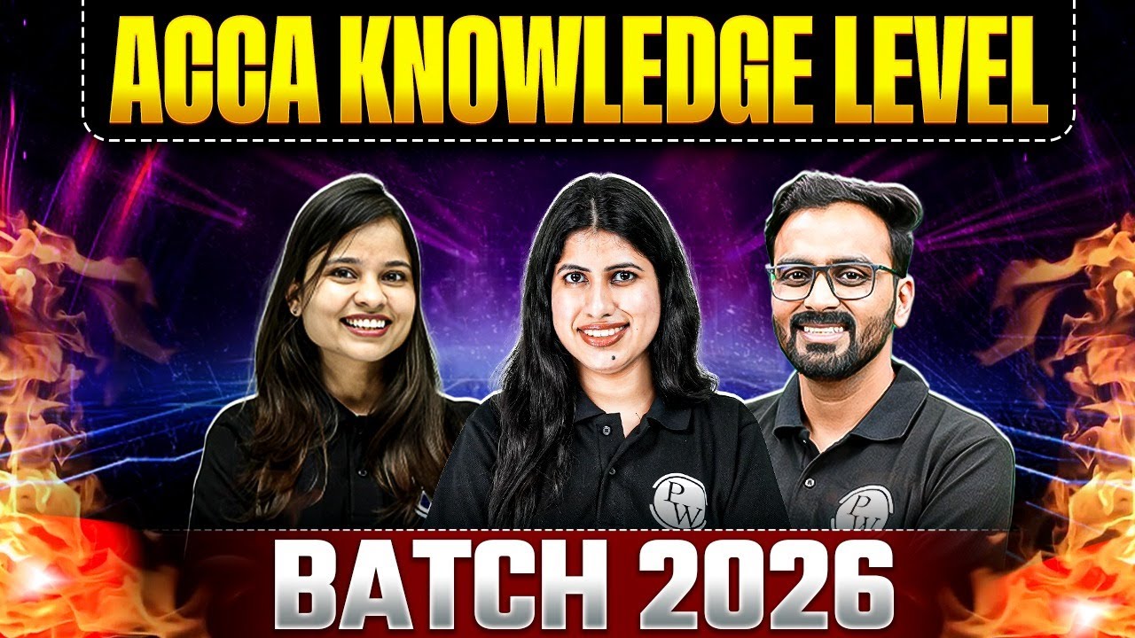 ACCA Knowledge Level Batch 2026 ✅| | Start Your ACCA Journey Today!📈💯