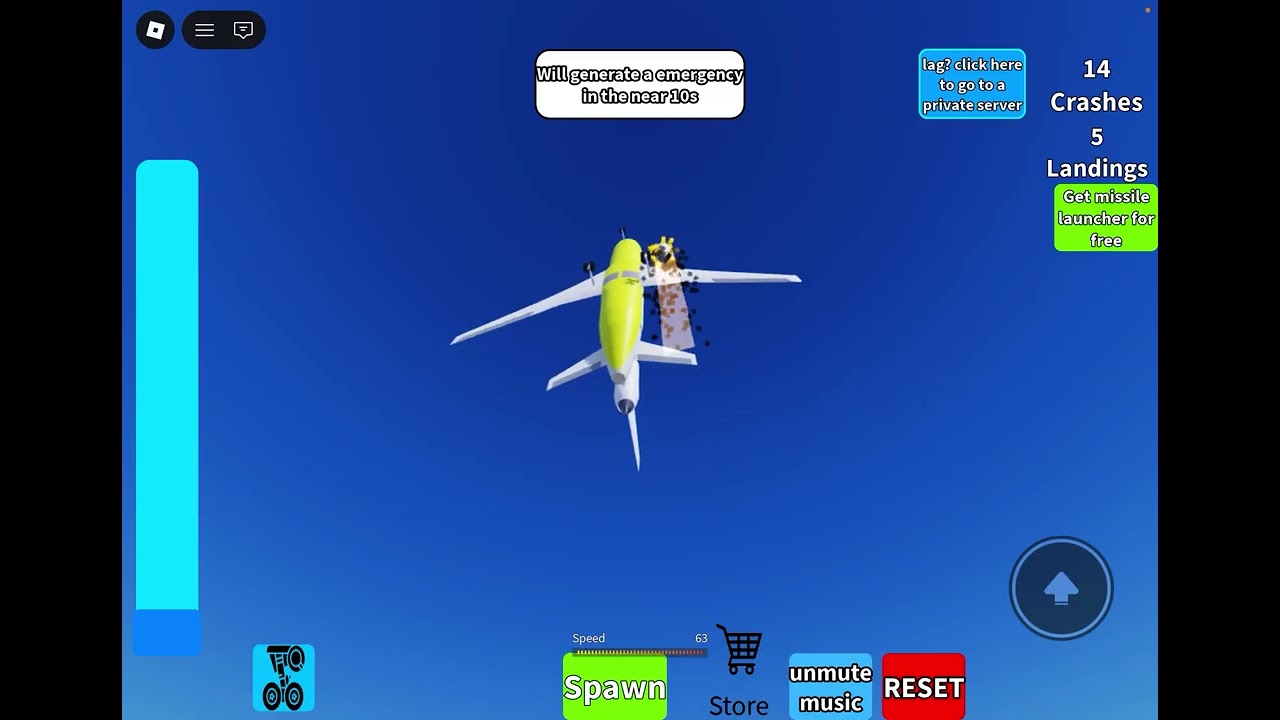 Weird crash or land hacks (to get more landings)