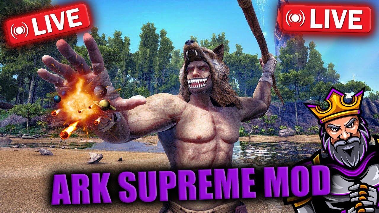 🔴LIVE - ARK: SUPREME MOD -  NU DIN NOUUUUU , DE DATA ASTA RUPERE DE NORI   - !!!