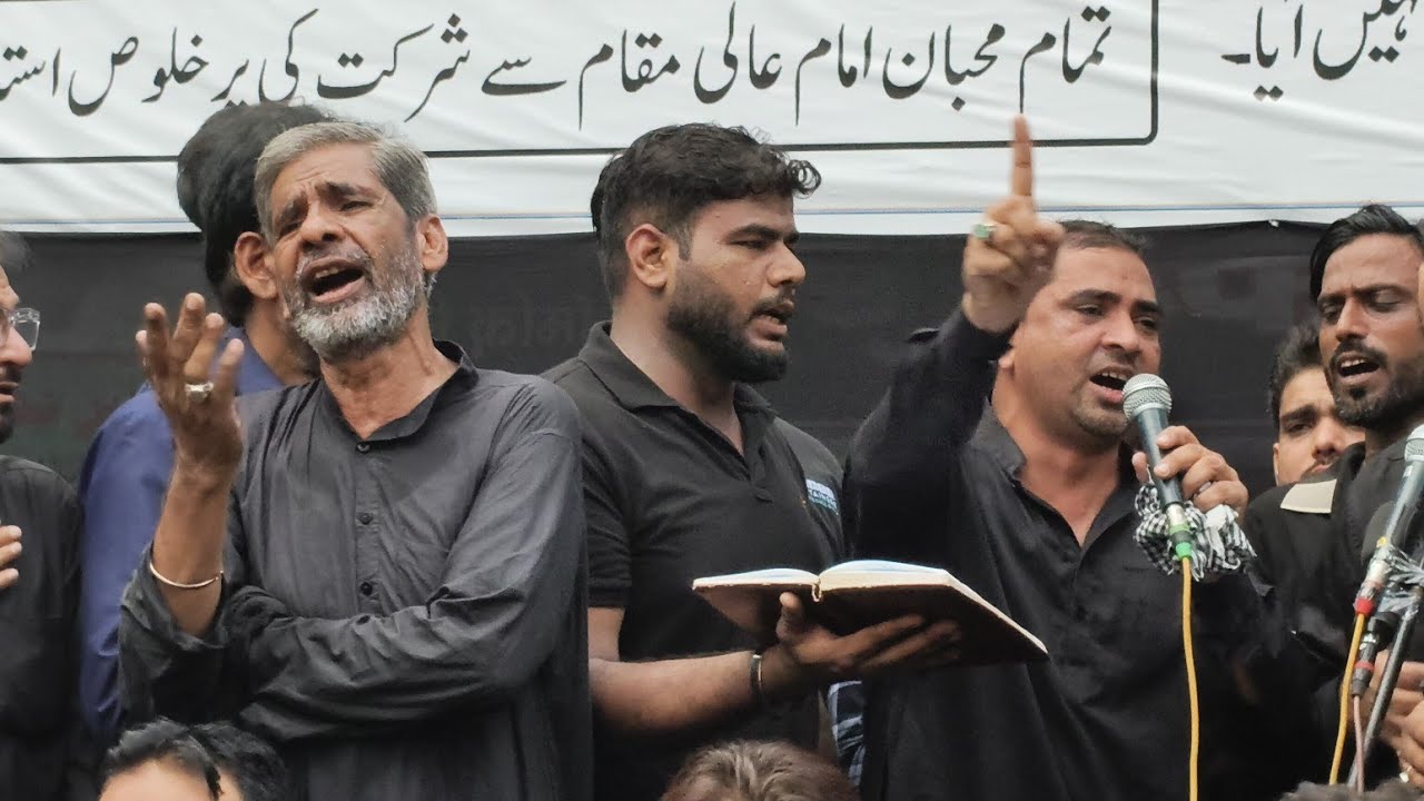 Wo mar gayi jise yaad e hussain aati thi || waseem aarfi || juloos se amari 1447||2025