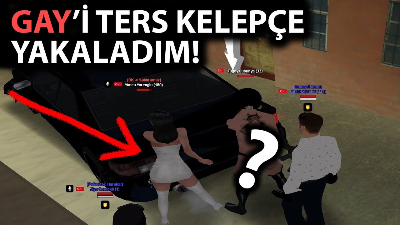 Janti Roleplay - GAY'İ TERS KELEPÇE YAKALADIM!
