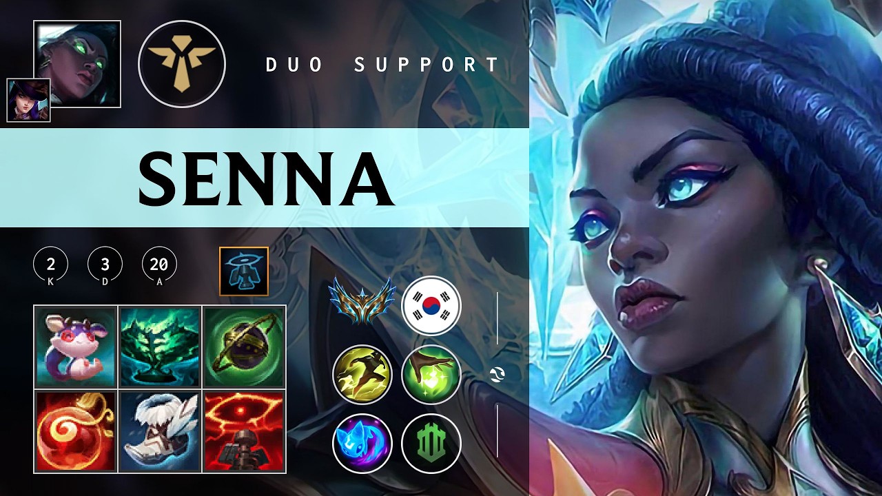 Senna Support vs Janna - KR Challenger Patch 26.03