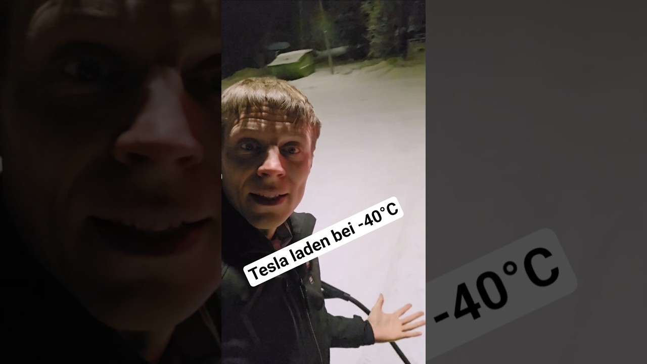 E-Auto bei -40°C schnellladen - perfekt! 