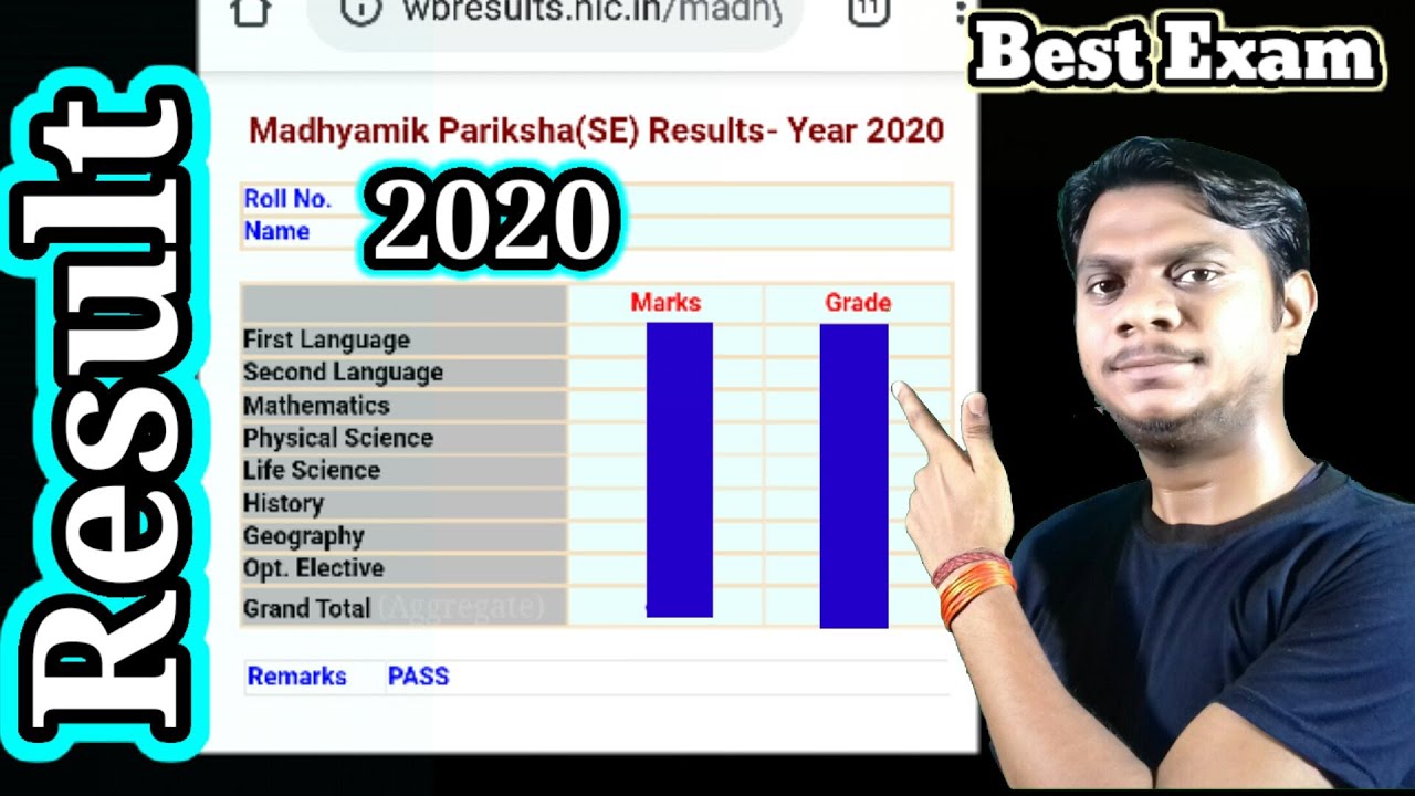 How To Check Madhyamik Result online|WB Madhyamik Result|মোবাইল দিয়ে 2020Madhyamik Result|#Bestexam