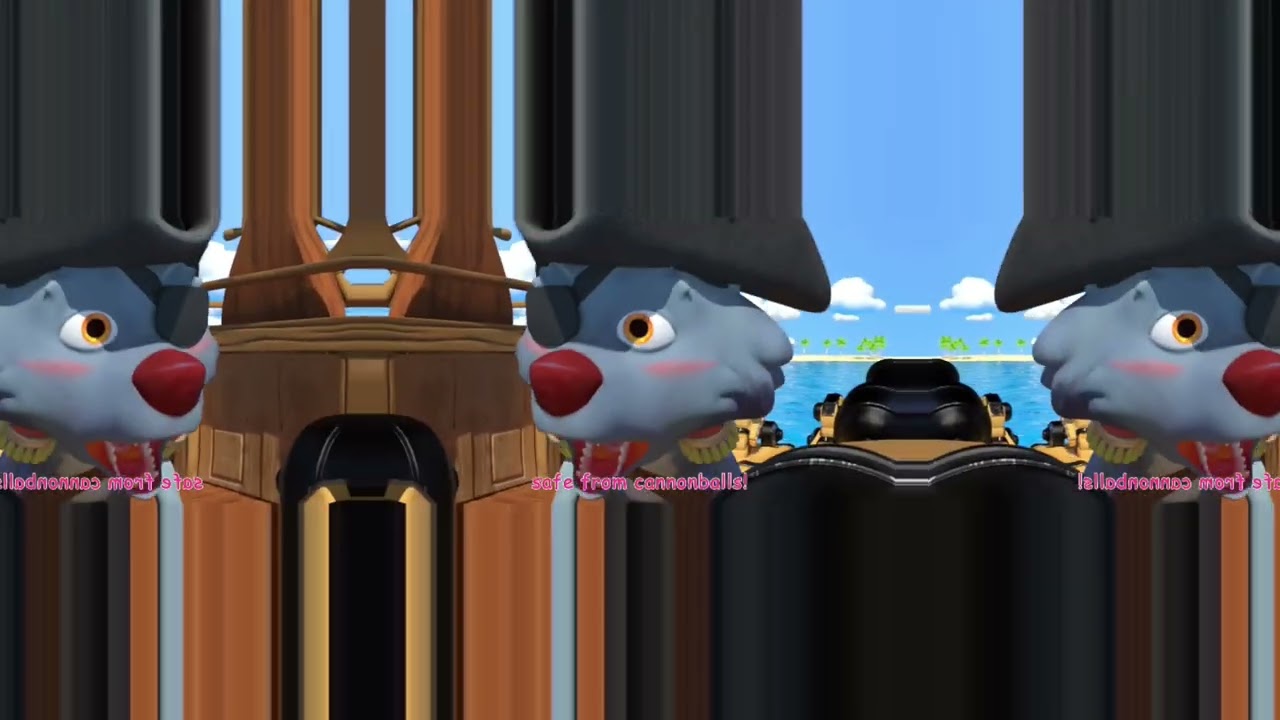 The pig ship are safe for cannon balls🛡️🚩🔘(sponsored by: klasky Csupo effects 2001)