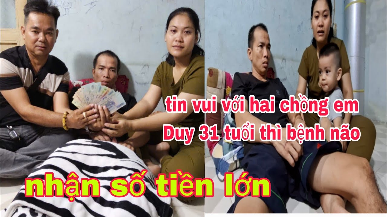 Tin vui đến với hai vợ chồng của duy 31 Tuổi hôm nay số tiền lớn #hotientv 