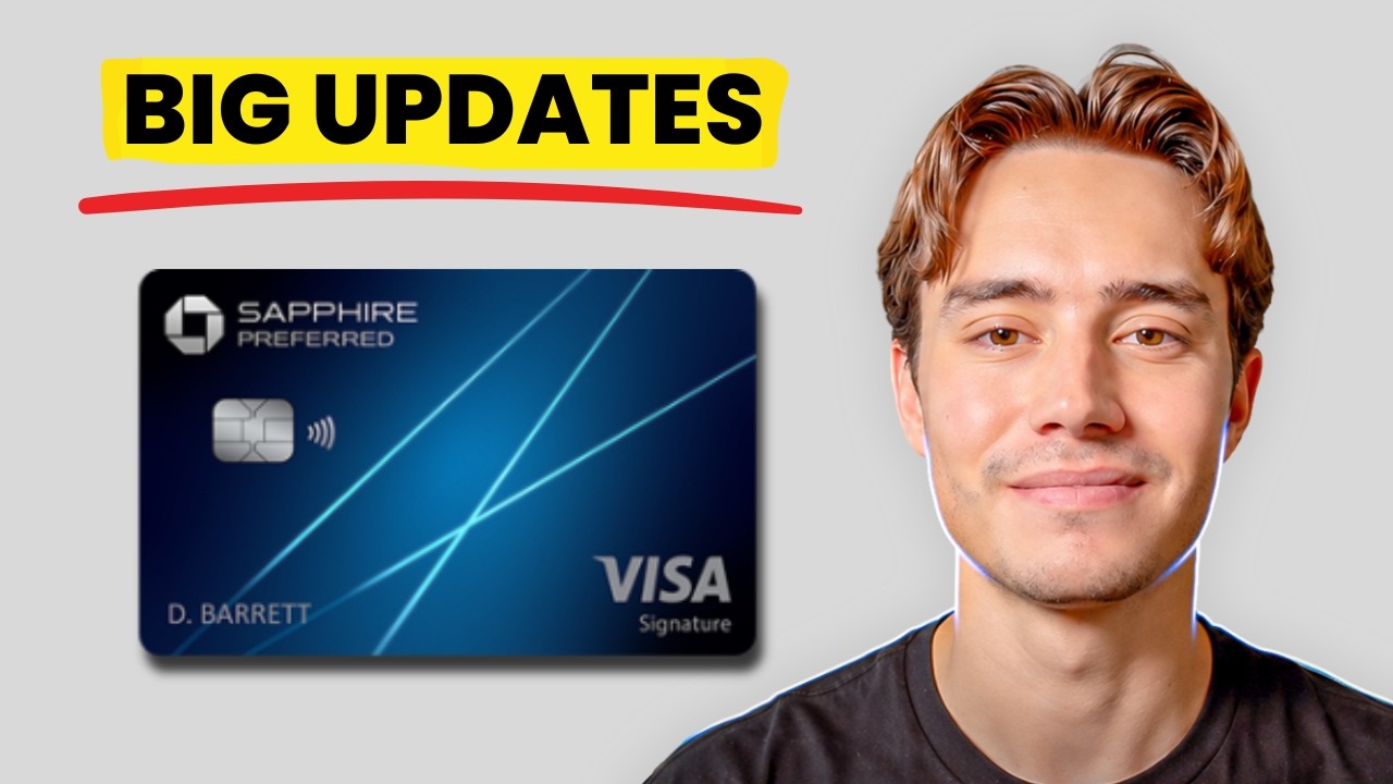 Chase Sapphire Preferred Gets a MAJOR Update | 100k Bonus