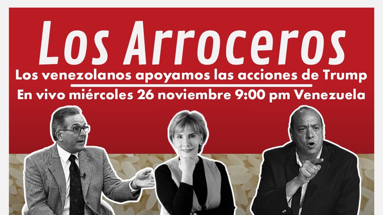 Los venezolanos apoyamos las acciones de Trump En vivo miércoles 26 noviembre 9:00 pm Venezuela