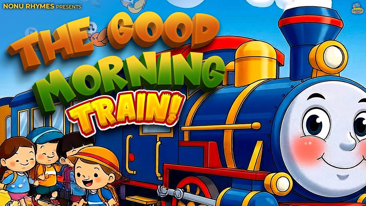 The Good Morning Train! | Fun Kids Nursery Rhyme & Morning Song 🎶 2026