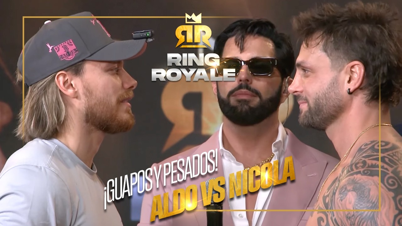 Aldo de Nigris vs Nicola Porcella | PESAJE #RINGROYALE