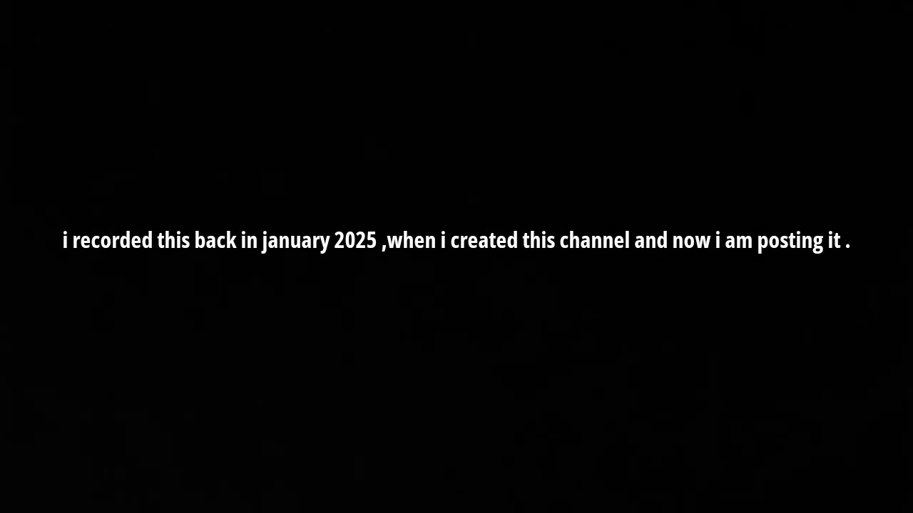 My first voicenote........