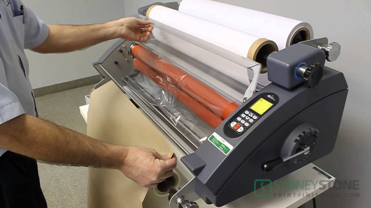 Laminating Series - Cold Lamination With The RSL2702S (1/6)