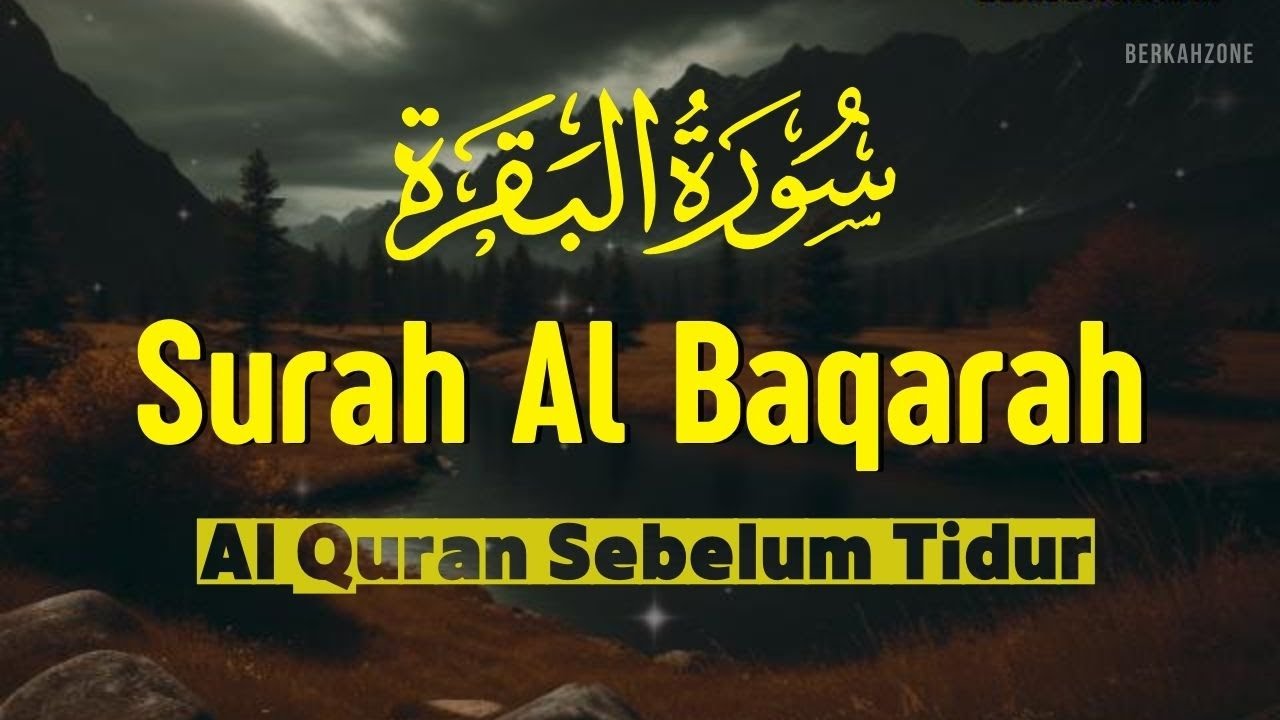 MUROTTAL SURAH AL-BAQARA - Setan kabur Dari Rumah - Penenang Hati dan Pikiran by AHMAD AL SHALABI