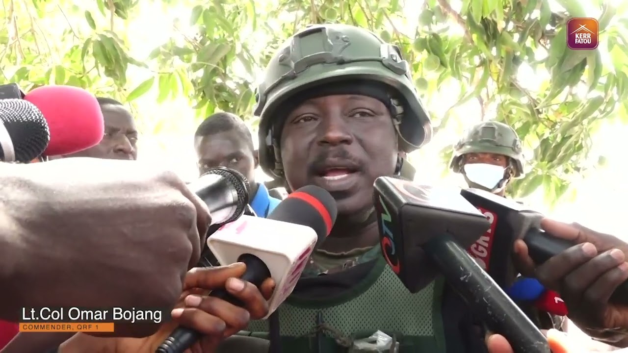 Gambia Military Patrol Gambia Border In Foni Amid Fight Between MFDC Separatist And Senegalese