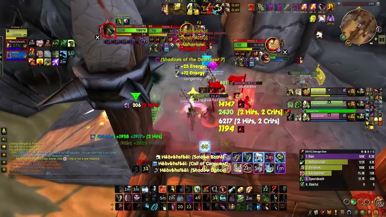 Cata S11 Arena Legendary Rogue