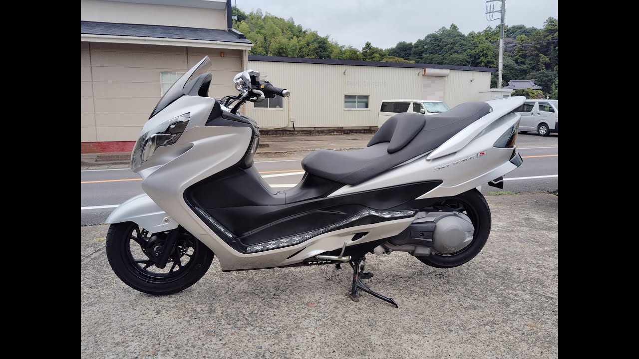 SUZUKI Skywave250-S/BA-CJ44A：スカイウェイブ250タイプＳ ミスティックシルバーメタリック