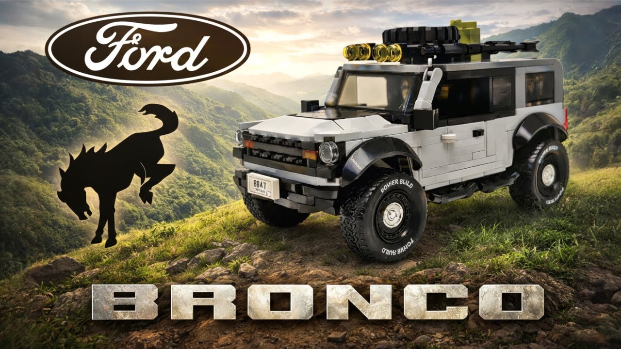 BETTER Detail than LEGO? — FORD BRONCO by Power Build!