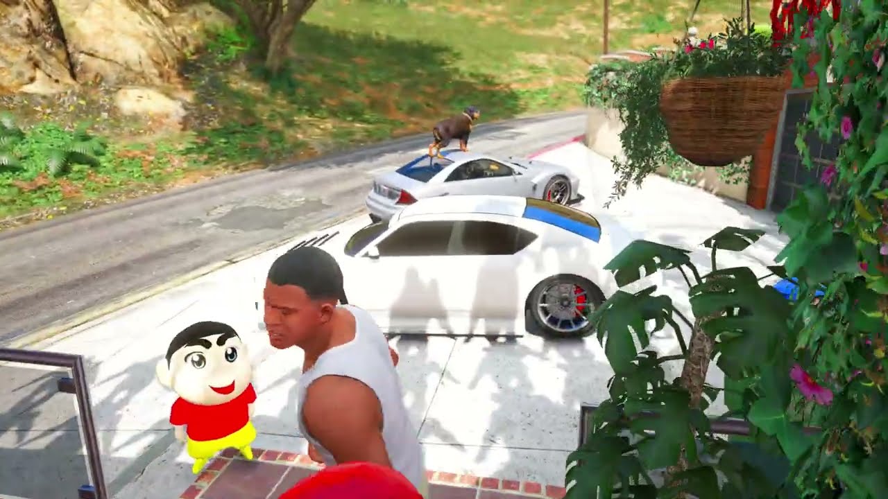 Franklin Shinchan Found Iron Man's Secret Mega House | Gta V Bangla Gameplay