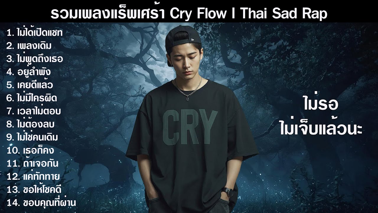 รวมเพลง Sad Rap Cry Flow 2026 ฟังยาวๆ  |  ไม่รอ ไม่เจ็บแล้วนะ