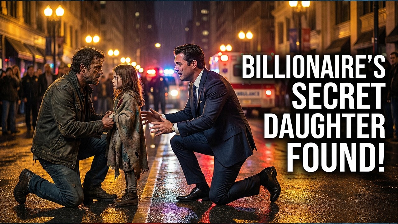 Poor Single Dad Saved a Dying Girl — Minutes Later a Billionaire Knelt Before Him and Said….........