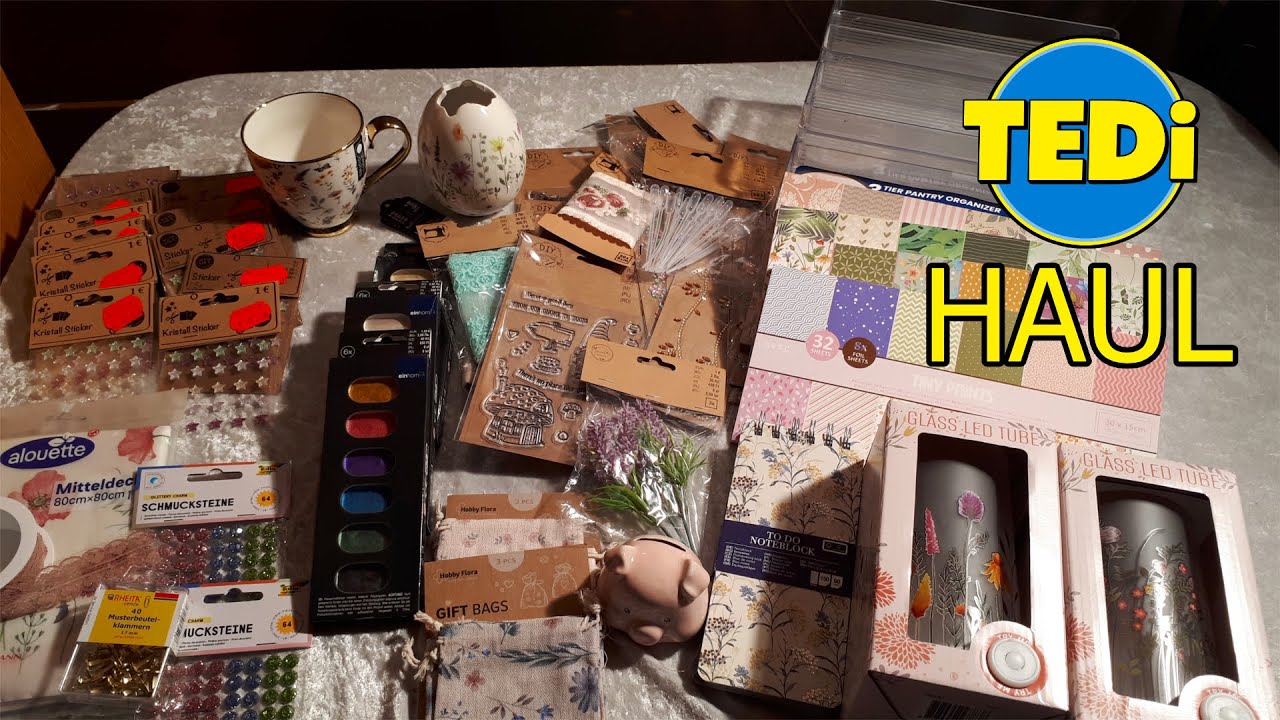 Tedi Haul/Action Haul/Woolworth Haul/Rossmann Haul sooo schön/XXL