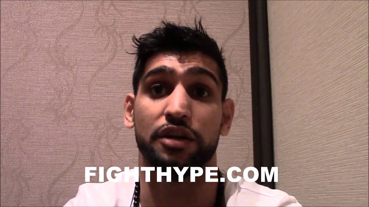 AMIR KHAN SAYS BALL IS ADRIEN BRONER'S COURT: 