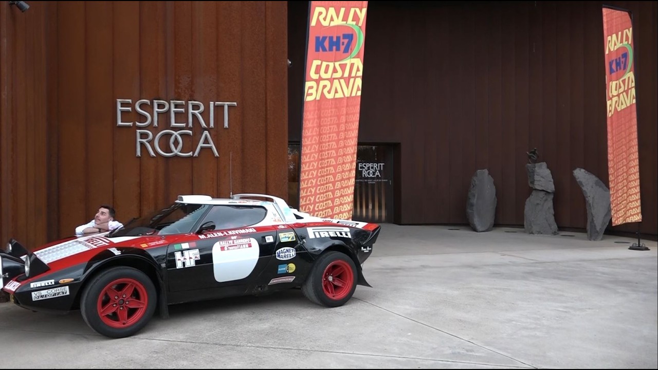 Escalfant motors per la inauguració del 74è Rally KH-7 Costa Brava