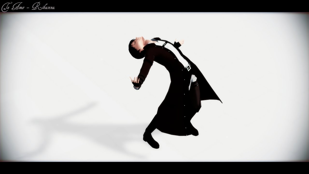 【進撃のMMD】兵長で「Te Amo」　 【Motion Download】