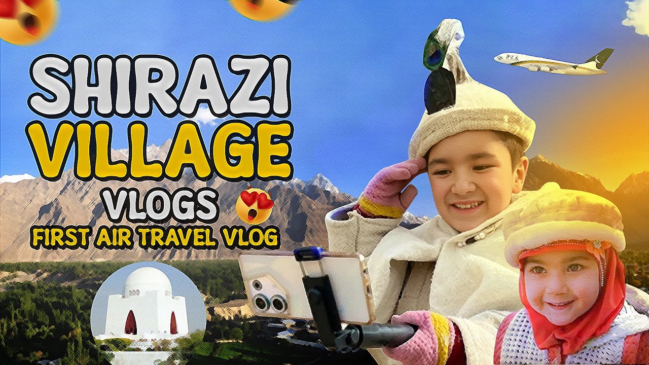 First Flight Experience Of Shiraz and Muskan 😊 / Free Thumbnail design for your  videos  #thumbnail