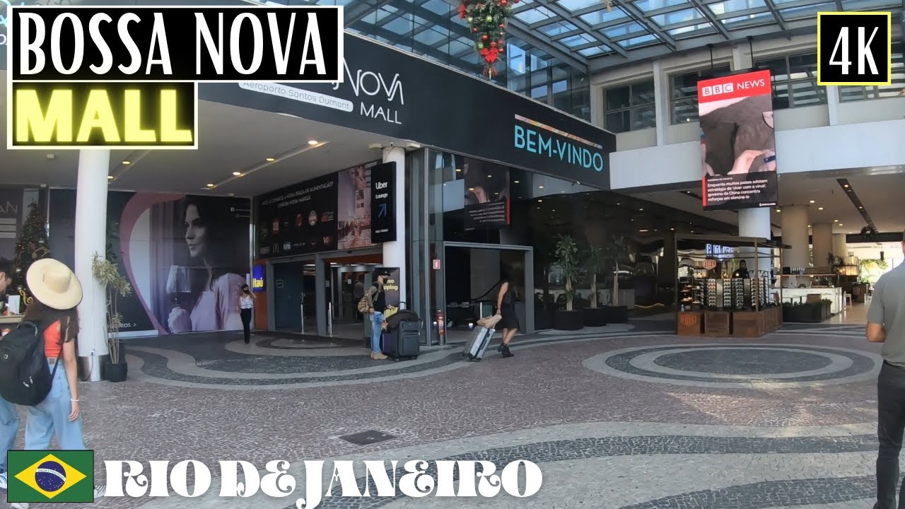 🇧🇷 | Bossa Nova Shopping Mall Virtual Tour | Rio de Janeiro, Brazil | ⁴ᴷ⁶⁰