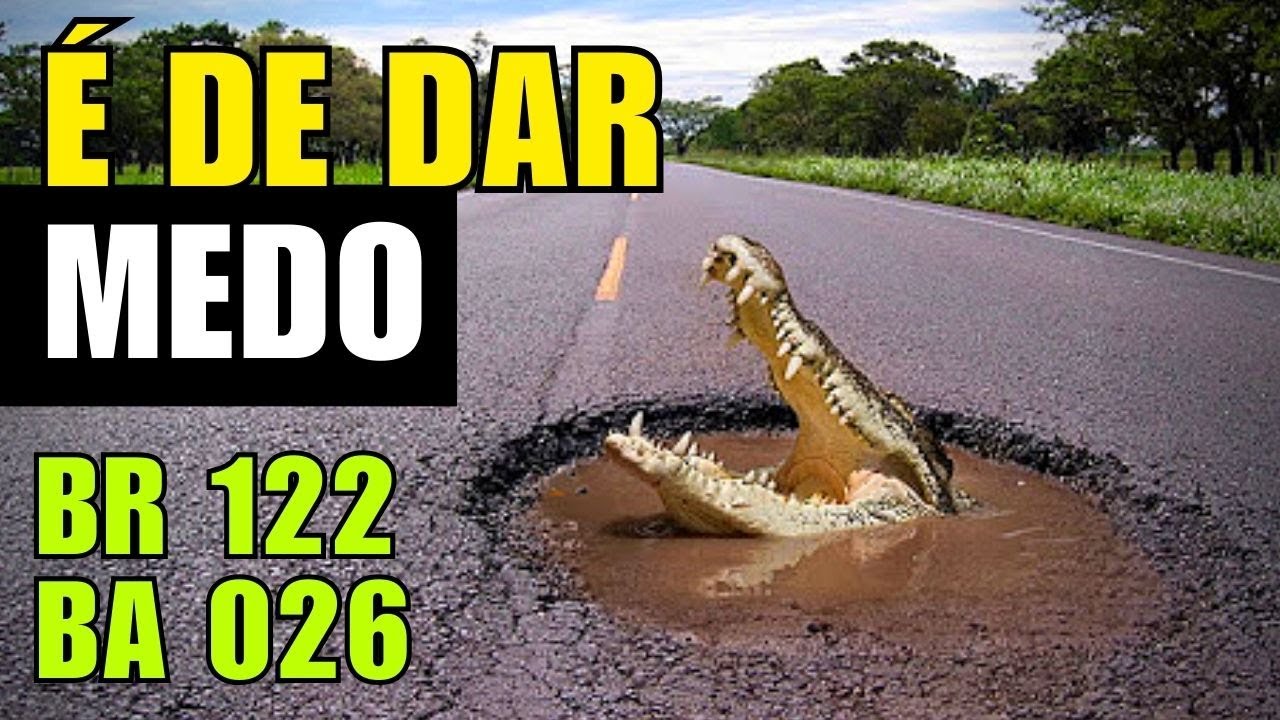 RISCO de ACIDENTE! Chuvas DESTRUÍRAM o ASFALTO em MINAS e BAHIA @Morais na BR #viagemaonordeste