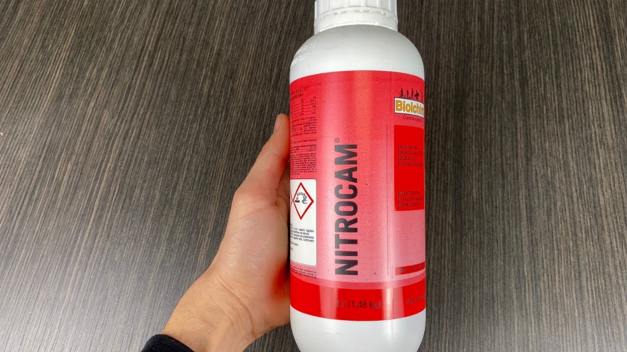 Nitrocam Biolchim: il concime fogliare con Azoto, Calcio, Magnesio e Molibdeno!