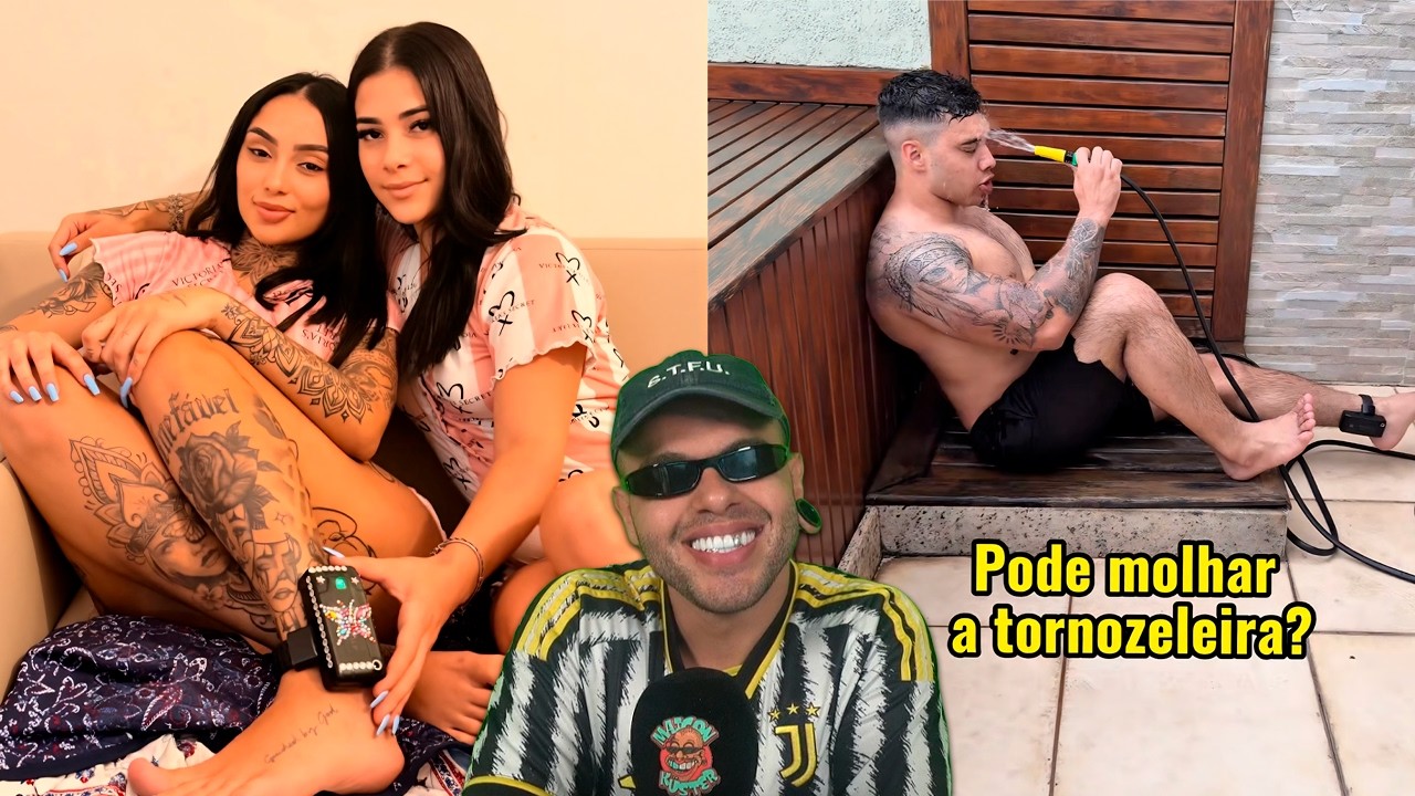 os influencers de tornozeleira eletrônica