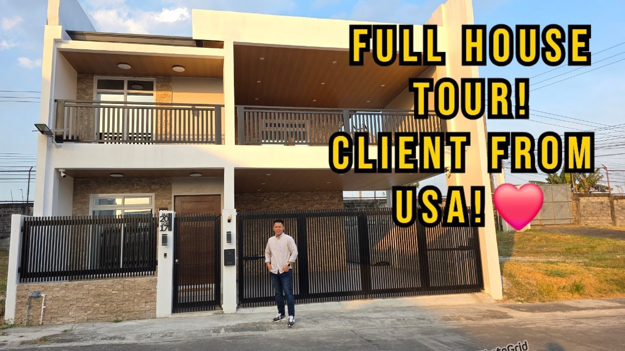 VLOG 222 |FULL HOUSE TOUR !  ENCLAVE SUBDIVISION PROJECT | CLIENT FROM USA❤️