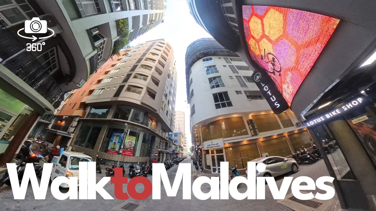 Maldives 360* - Walking The City of Malé in 2025