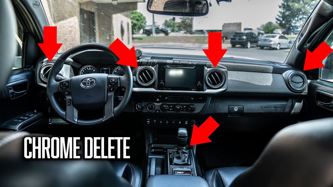 Complete INTERIOR Chrome Delete Install Video - Must do MOD!