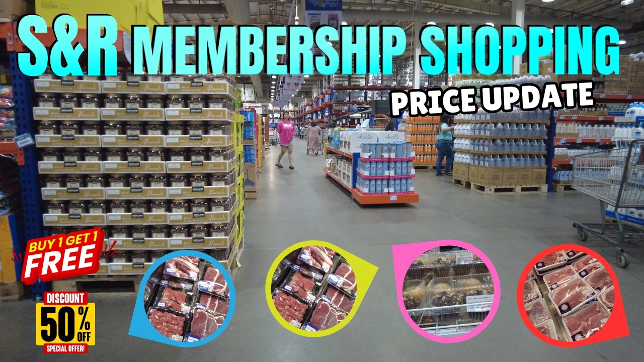 [4K] Walking Tour Inside S&R Congressional QC – Membership Shopping Experience!