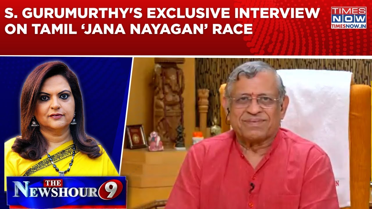 Tamil &lsquo;Jana Nayagan&rsquo; Race: S Gurumurthy Speaks On Vijay, DMK&rsquo;s Prospects & Cong's Churn | Newshour