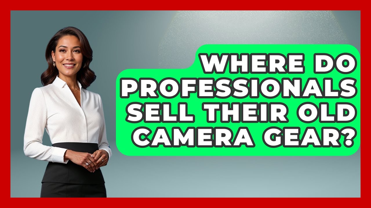 Where Do Professionals Sell Their Old Camera Gear? | Image Review Studio News