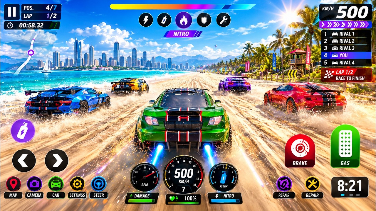 🔥 Rally Fury Ultimate Gameplay 🚘 Extreme Offroad Drift Racing & Nitro Adventure