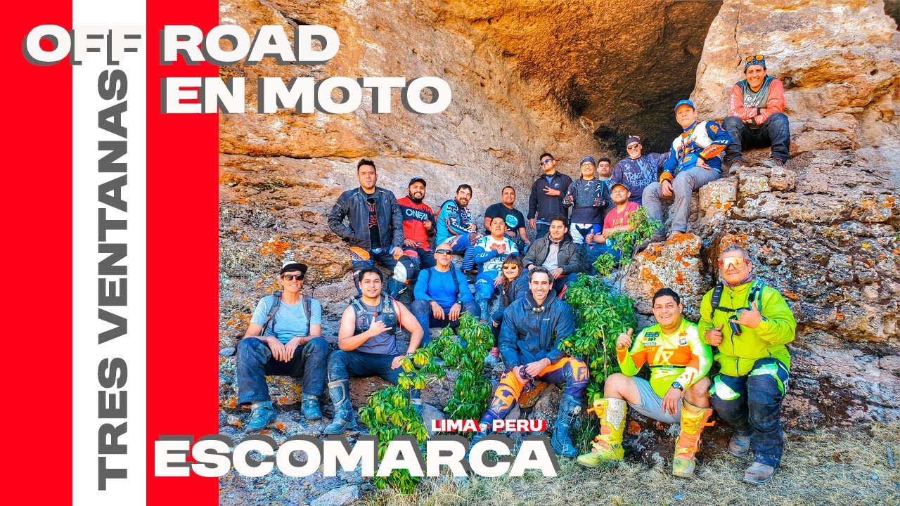 TRES VENTANAS - ESCOMARCA Ruta OFF ROAD en Moto | Prov. Huarochirí | Lima - Perú | 🎧 [#218] 2025