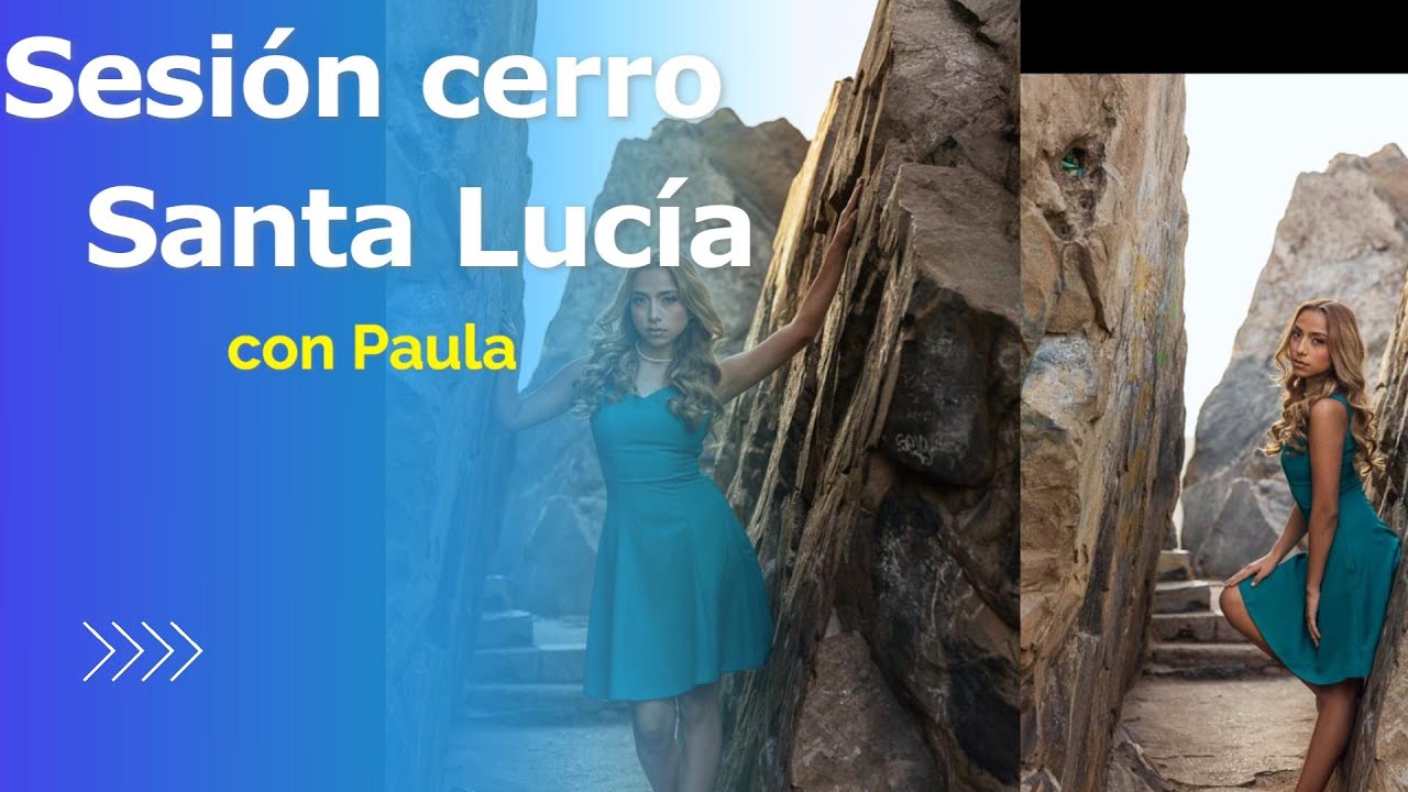 📸 Sesión fotográfica en el Cerro Santa Lucía con Flash y Luz Natural | Estilo Vlog con Paula