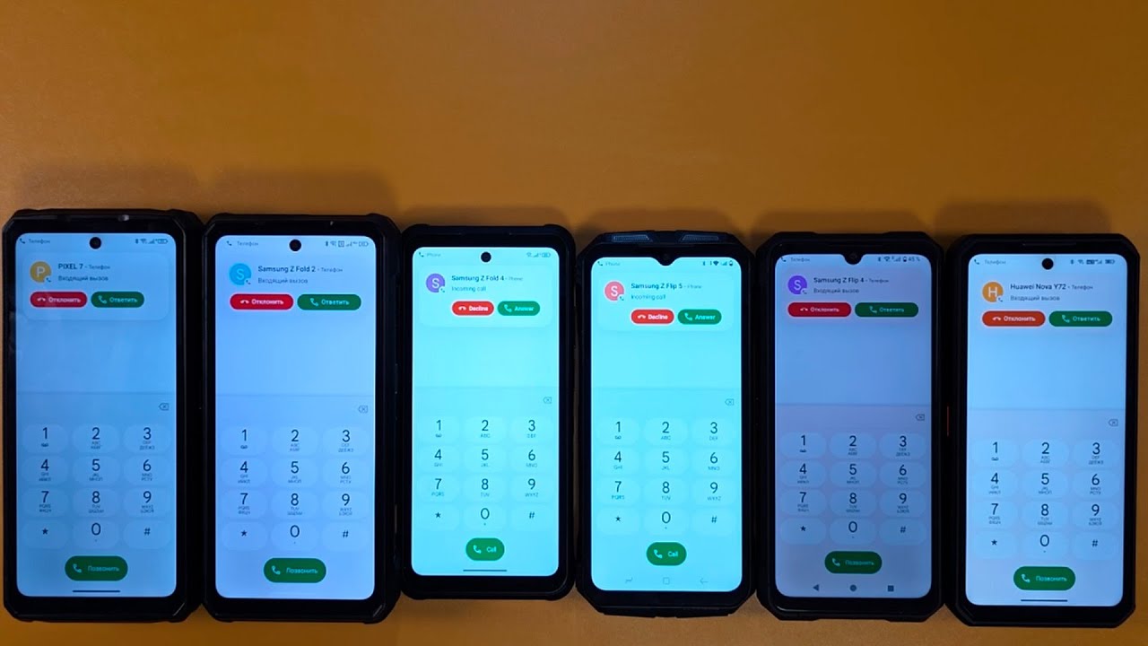 GUESS WHO FROM BIG INCOMING CALLING THREE ULEFONE DOOGEE S CYBER CUBOT WITH OUKITEL